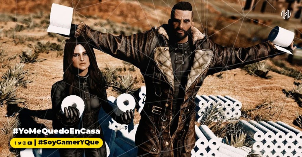 Falout76, Papel Higienico, COVID19, Gamers,