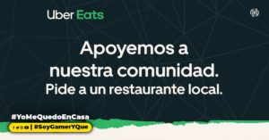 Uber, Medias preventivas, Uber Eats, Restaurantes,