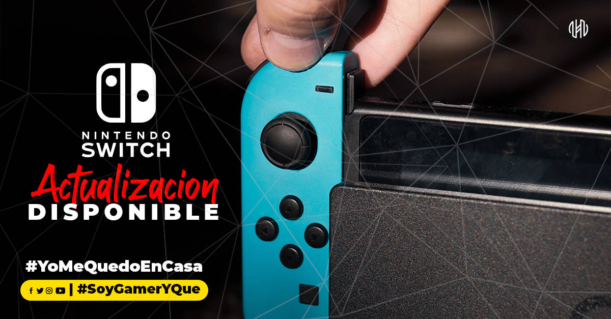 Nintendo Switch, Consola, Actualización, Gamers,