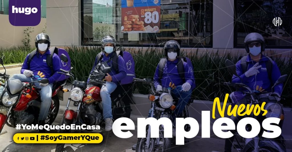 Hugo App, Entregas, Delivery, Salvadoreños, Empleos,