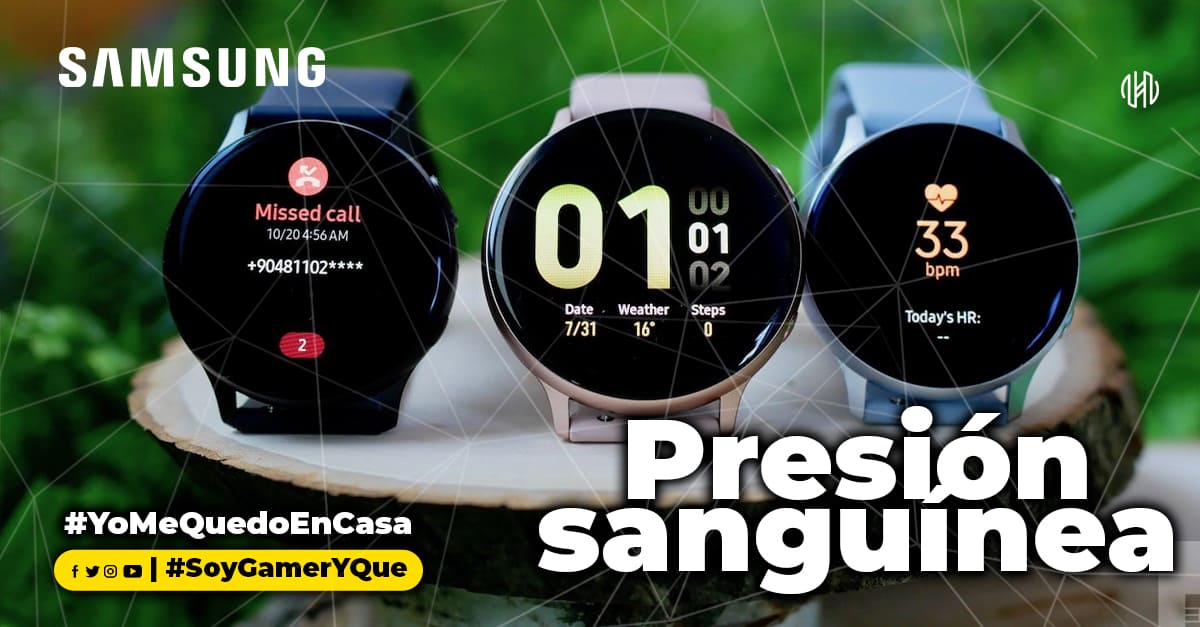 Presion Sanguínea, Samsung, Tecnologia Galaxy Watch,