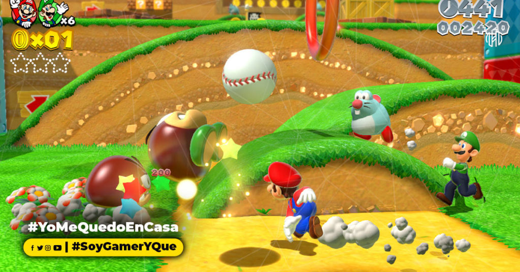 SUper Mario 3D World, Nintendo, Gamers, Consola, VIdeojuego, Listado,