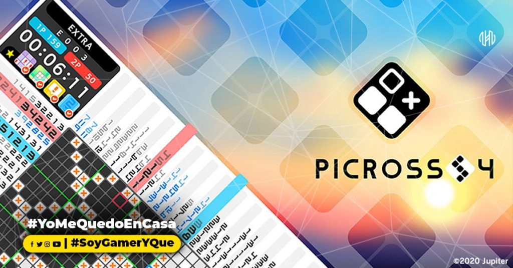 Picross, Gamers, Videojuego, Lanzmaiento, Nintendo, consola, Nintendo Switch,