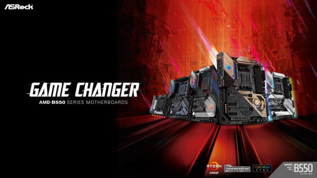 motherboad AMD B550-Ryzen-TeHangarau