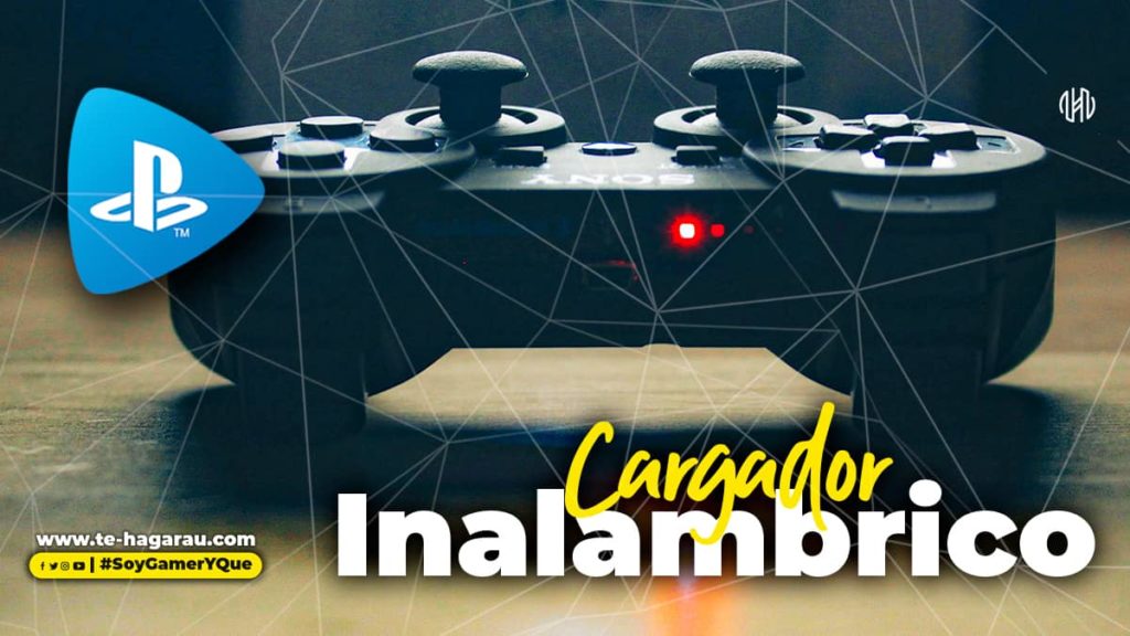 Cargador inalambrico-Playstation-TeHangarau