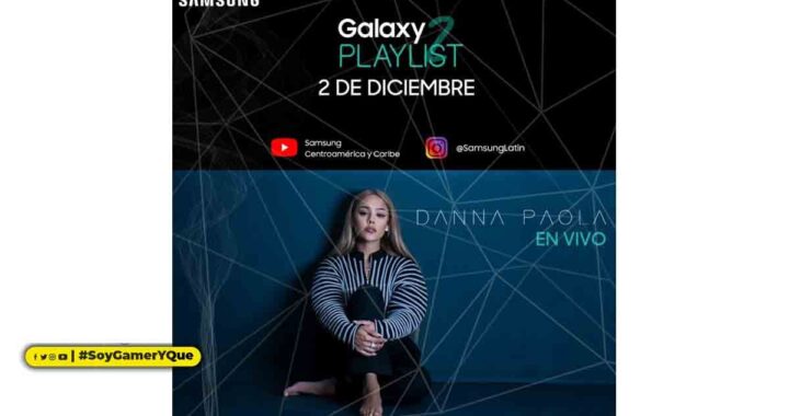 Danna Paola dará concierto online para sus fans  en el canal de Samsung