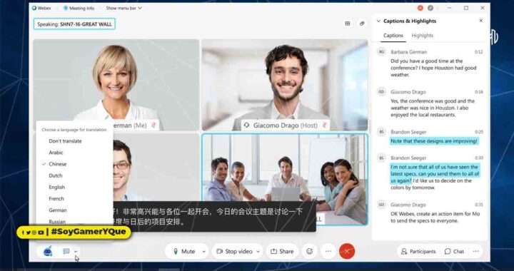 Cisco anuncia ola de innovaciones de Webex para mejorar 10 veces las reuniones remotas y mucho más