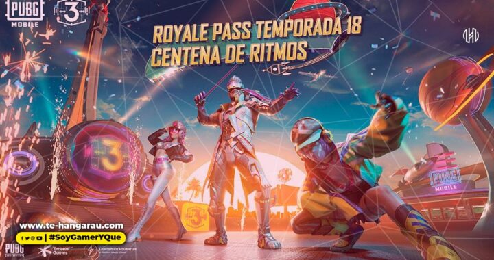 La temporada 18 de PUBG MOBILE Royale Pass comienzo con el tema musical “Centena de Ritmos”