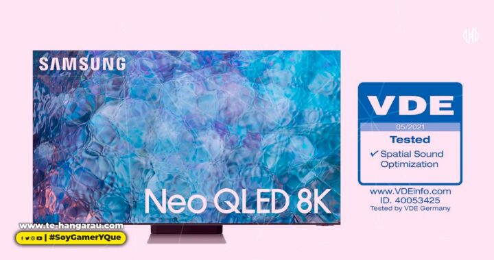 Los TV Samsung Neo QLED obtienen la certificación de VDE gracias a su sonido óptimo espacial