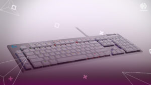 El nuevo teclado de Logitech G destaca por su diseño ultradelgado.