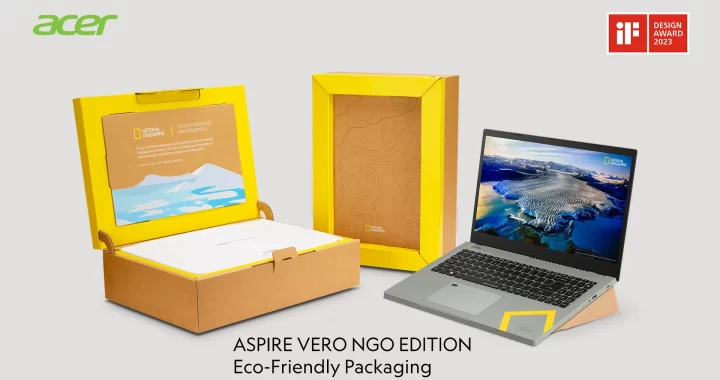 Aspire Vero: La laptop ecológica que marca la diferencia