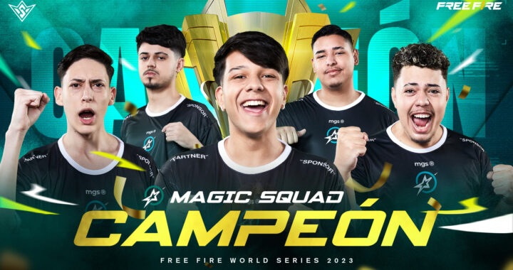 El equipo brasileño, Magic Squad se proclamó campeón del mundo en la Free Fire World Series (FFWS) 2023 y devuelve la corona a la región después de cuatro años