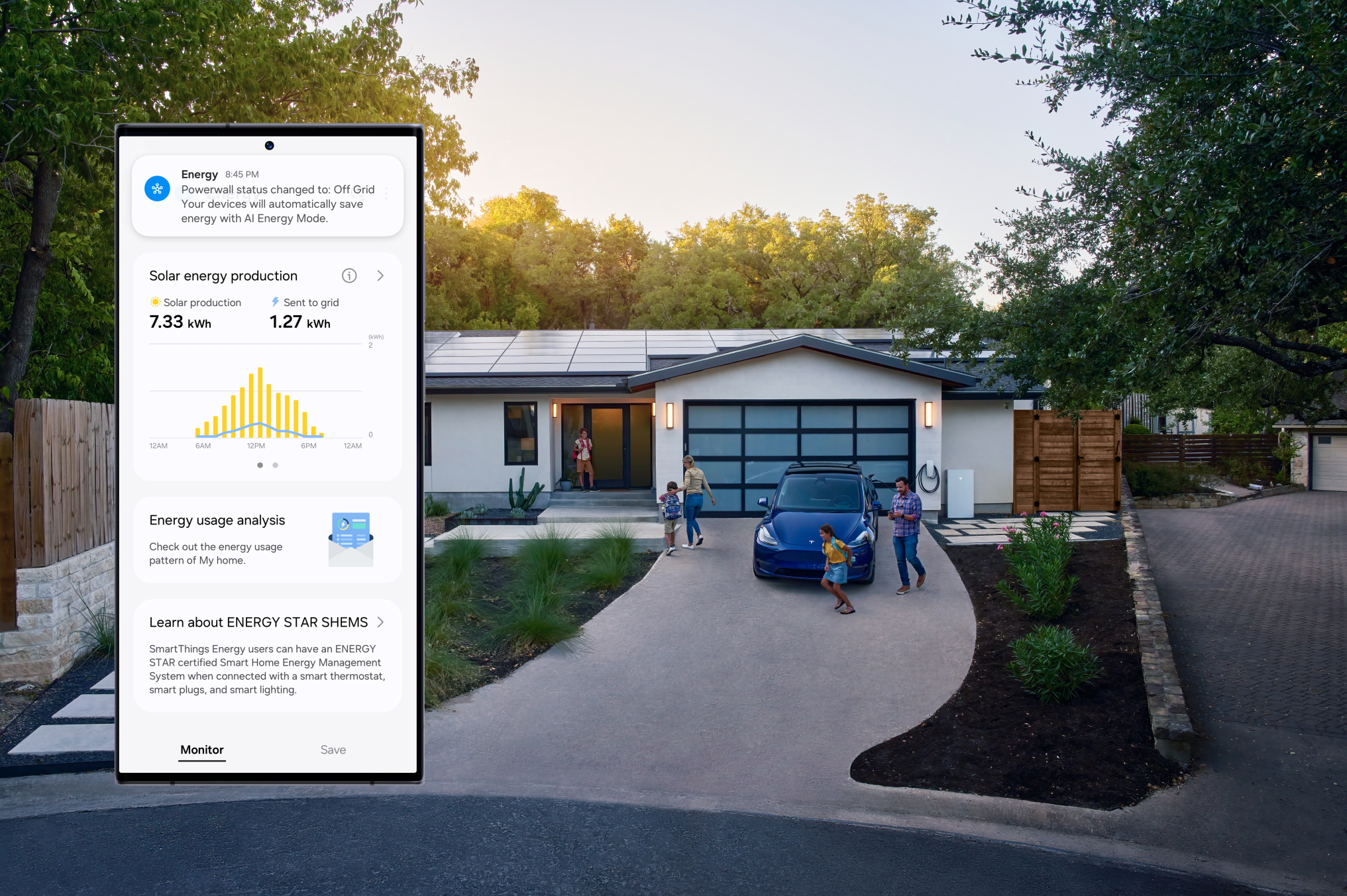 Samsung anuncia colaboración con Tesla
