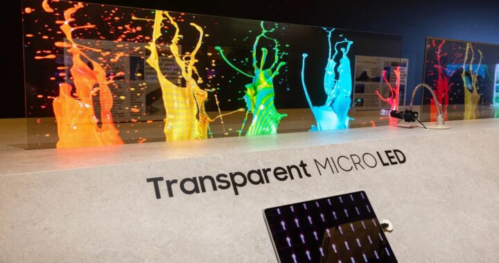 Samsung difumina los límites entre contenido y realidad con la nueva pantalla MICRO LED transparente